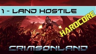 Crimsonland Remastered Quests Walkthrough Chapter 1  Land Hostile Hardcore Difficulty [upl. by Abram209]