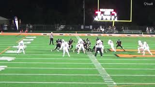 Mchenry Community High School football  Varsity Running Back 7 [upl. by Zacherie654]