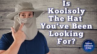 My Review of the KoolSoly Outdoor Hat [upl. by Nawuq965]