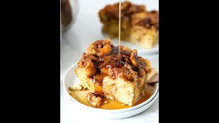 Slow Cooker French Toast Casserole [upl. by Garwin539]