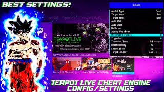 TEAPOT LIVE CHEAT ENGINE BEST SETTINGSCONFIG JTAGRGH [upl. by Ayahc]