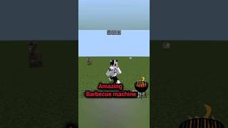 amazing barbeque machine in Minecraft shorts minecraft viral trending og [upl. by Wilhelm358]