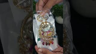 Sangeet ke liye order Kiya meesho se jhumka 😱youtubeshorts shortsvideo [upl. by Pickens]