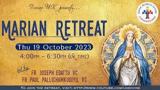 LIVE Marian Retreat 19 October 2023 Divine UK [upl. by Tai]