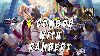 Rambert  AdvancedRelevant Combos  Smash Legends Tutorial [upl. by Atteve993]