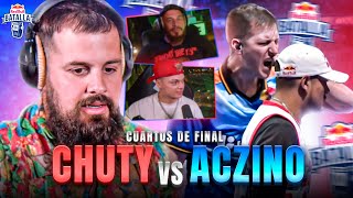 ¿GANÓ CHUTY  REACCIÓN con CACHA y MISIONERO a CHUTY vs ACZINO  Red Bull Final Internacional 2023 [upl. by Ylrac]