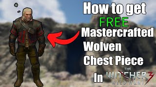 How to get FREE Mastercrafted Wolven Armor in The Witcher 3 Wild Hunt The Witchers Forge Quest [upl. by Aubin]