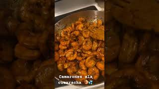 Suegro’s Camarones Ala Cucaracha 🍤camarones shrimp cajun cajunshrimp costagrande mexicanfood [upl. by Ier748]