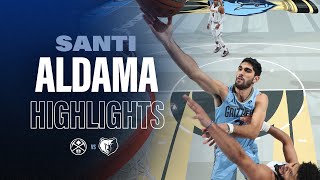 Santi Aldama Highlights vs Denver Nuggets [upl. by Ettevroc]