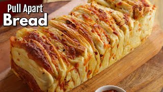 బేకరీ స్టైల్ పుల్ ఆపార్ట్ బ్రేడ్  Cheese Pull Apart Bread Recipe with Special tips VismaiFood [upl. by Eatnoid702]