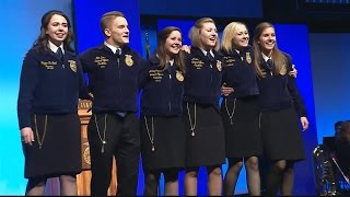 2015  16 National FFA Officer Election  88th National FFA Convention amp Expo [upl. by Laet]