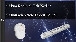 Akım korumalı priz nedir Alırken nelere dikkat edilmeli [upl. by Ahselrac]