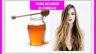 ACLARA TU CABELLO CON MIEL  LIMON Y VINAGRE TipsbyAime [upl. by Spring]