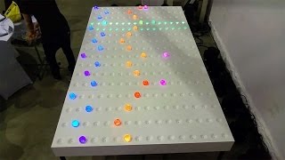 Music Sequencer Table Plays Michael Jackson [upl. by Screens]