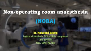 Nonoperating room anesthesia [upl. by Sherm119]