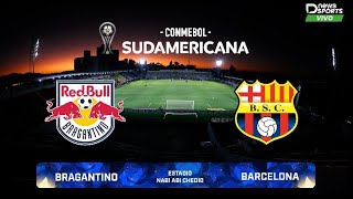 BRAGANTINO VS BARCELONA SUDAMERICANA PLAY OFF Narración En Vivo 90Minutos Radio TV [upl. by Enial]