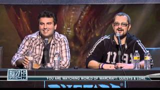 Blizzcon 2010  Quests amp Lore 34 [upl. by Lazaruk]