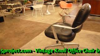 Vintage Knoll Office Chair by Bruce Hanah amp Andrew Morriso [upl. by Howlan]