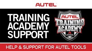 Autel Training Academy Support [upl. by Ettelrats681]