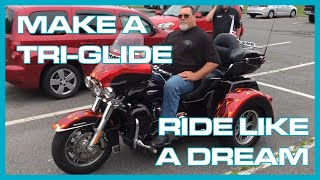 How to make a Harley Trike ride like a dream [upl. by Cerracchio]