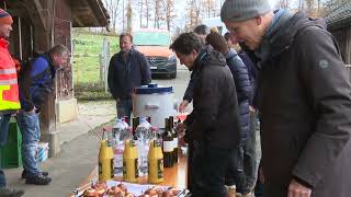 Waldgang mit der Bürgergemeinde  BirsstadtTV Arlesheim [upl. by Yrrap]