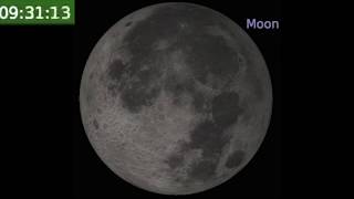 Penumbral Lunar Eclipse November 2020 Animation [upl. by Kenn]