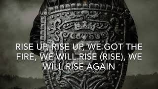 Skillet  Rise Up Lyrics Video [upl. by Barcroft536]