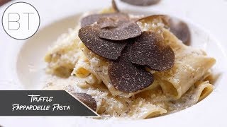 Truffle Pappardelle Pasta [upl. by Noeled]