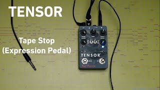 Tensor  Expression Pedal Tape Stop Effect [upl. by Eusoj]