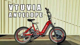 VTUVIA SX20 Antelope Fat Tire EBike Review 🚲 [upl. by Anilrats11]