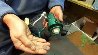 Penn 704z manual bailless conversion kit installation  Penn 704z Fishing Reel [upl. by Alyakim]