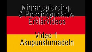 Video 1  Akupunkturnadeln [upl. by Anead47]