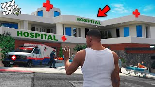 GTA 5  Franklin Change His House To Hospital In Gta 5  GTA 5 mods [upl. by Natala]