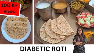 Roti Recipe For Diabetes in Hindi  Better Sugar Control  Nirali Jain [upl. by Pol]