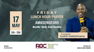 LUNCH HOUR PRAYER  PART 4   Ev Justin HAKIZIMANA [upl. by Ecaroh]