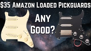 How to Make Your Cheap Strat Sound Like a FENDER  Amazon Loaded prewired Pickguard Review amp Demo [upl. by Pals884]