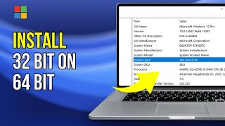 How To Install 32 Bit Software On 64 Bit OS  Run 32 Bit Program On 64 Bit Windows 111087 [upl. by Stevens781]