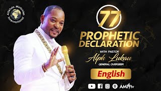 2021 77 PROPHETIC DECLARATIONS ENGLISH [upl. by Serica]