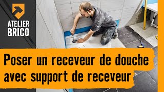 Atelier brico HORNBACH  Monter un receveur de douche avec support de receveur [upl. by Oyam]