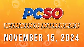 P122M Jackpot Ultra Lotto 658 2D 3D 4D and Mega 645  November 15 2024 [upl. by Suckram467]