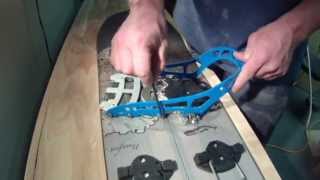 Karakoram Splitboard Binding Size Adjustment [upl. by Ennovihs768]