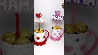 tacitas de regalo con botellas plásticas creative diy ideas art craft love mama mom flowers [upl. by Chui]