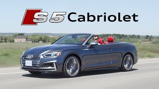 2018 Audi S5 Cabriolet Review  Topless Turbo Fun [upl. by Avin]