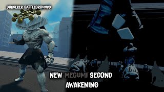 New Megumi Second Awakening amp Some Finisher  Sorcerer Battlegrounds [upl. by Dnaltruoc]