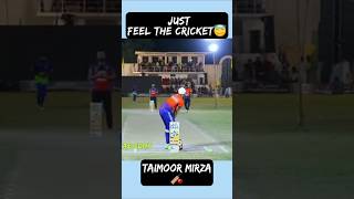 Taimoor mirza ke stylish sixesshortstapeballcricket [upl. by Assenna]