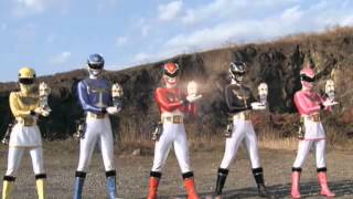 FANMADE Power Rangers Megaforce Rangers vs Nighlock [upl. by Anna341]