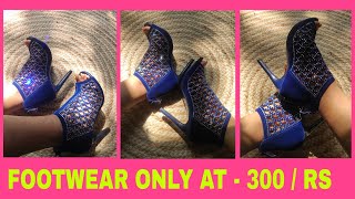 FOOTWEAR ONLY AT  300  RS  FAMOUSS PRINKSS [upl. by Azile92]