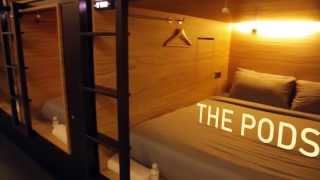 The Pod  Singapore First Boutique Capsule Hotel [upl. by Leuqar]