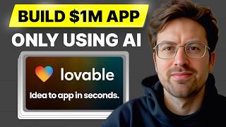 How to use AI to build your SaaS startup Lovable Supabase [upl. by Eilama]