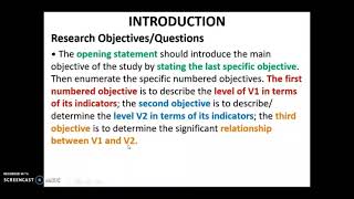 How to Write Research Objectives  IMRAD Journal Type [upl. by Anaerdna]